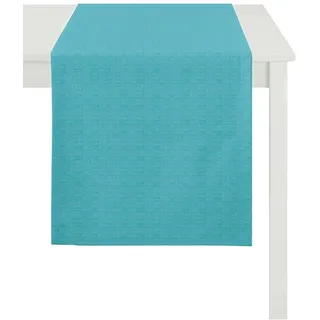 Apelt Tischläufer Torino 48x135 cm | türkis - blau