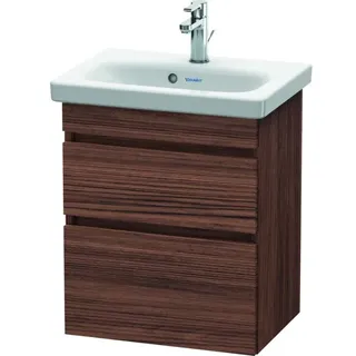 Duravit Waschtischunterschrank Com DuraStyle 50x36,8cm, Nussb dkl., 2 SchKa., wandhängend