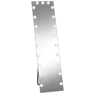 Homcom Ganzkörperspiegel 40 x 150 cm Transparent