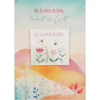 Wo Blumen blühen . . .