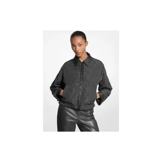 MK Kurze Nylon-Bomberjacke zum Wenden - Schwarz - Michael Kors - XL