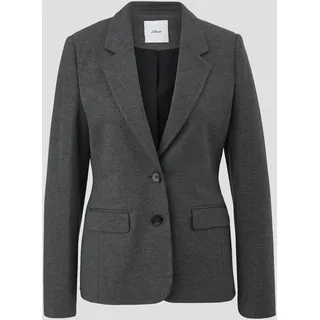 S.Oliver - Blazer aus Viskosemix, Damen, grau, 34