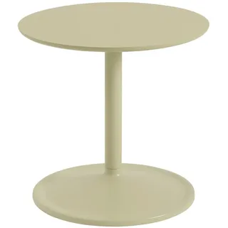 Muuto - Soft Beistelltisch, beige-grün, Ø 41 cm, H 40 cm