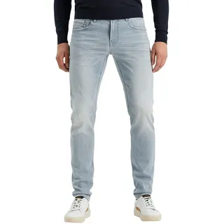 PME Legend Herren Jeans TAILWHEEL Slim Fit Fresh Grau Flg Normaler Bund Reißverschluss W 31 L 32