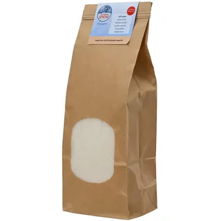 Kaemingk Kunstschnee Schneeflocken 20g Bio - zum Basteln & Dekorieren - Deko Schnee zum Streuen - feiner Dekoschnee Bastelschnee für die Weihnachtsdeko & Winterdeko - Weiß