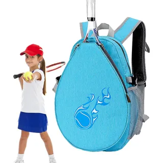 Huitrcrio Tennistasche, Tennisrucksack Kinder, Tennis Rucksack Für Kinder, Schlägertasche Tragetasche Rucksack Tasche Für Tennis Badminton, Sportrucksack Badminton Rucksack