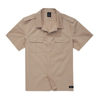 Brandit US Shirt Ripstop Kurzarmhemd beige XXXXL