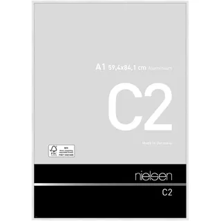 Nielsen Bilderrahmen C2 Aluminium Weiß glanz 59,4x84,1 cm 1 St.