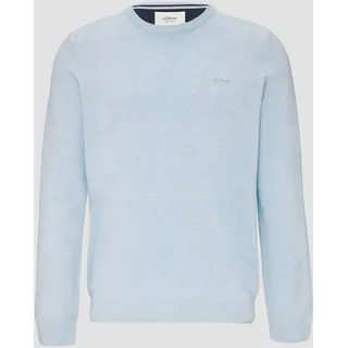 S.Oliver Strickpullover, mit Logostickerei s.Oliver Pullover