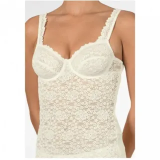 NINA VON C. Millefleurs BH-Hemd mit Bügel beige 80B