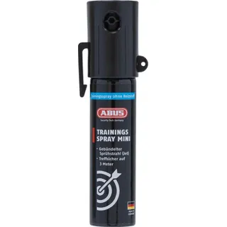 ABUS Tierabwehrspray ABUS SDS80 Mini Abwehrspray, hochwirksames Pfefferspray, verschd. Sets schwarz