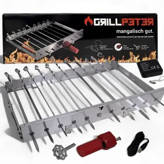 Grillpeter Grillspieß 40 x 40 cm Edelstahl
