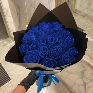 ZXH Glitzer-Rosenstrauß, künstlicher Rosenstrauß, ewiger Glitzer-Rosenstrauß mit Stiel, DIY-Blumenstrauß, glänzend, gefälschter Rosenstrauß, Liebesgeschenk, Valentinstag, Jahrestag, personalisiertes