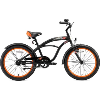 Bikestar Jugendfahrrad Cruiser, 1 Gang, für Herren schwarz
