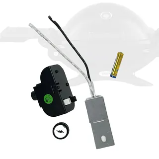 Weber Gasgrill Zubehör Ersatzteile Elektronische Zünder mit Batterie (1 Stück AAA) für Q1200 / Q120 und Q220 / Q2200