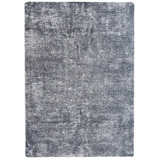 Kayoom Kurzflorteppich Etna  (Hellblau, 170 x 120 cm, 100 % Mikropolyester)