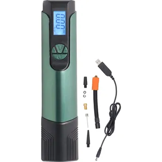 12-v-akku-luftpumpe Mit Digitalanzeige Und Led-licht Zum Aufpumpen Von Autoreifen