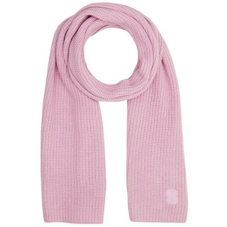s.Oliver Schal Damen Strickschal aus Wollmix Scarf 2119541 lila