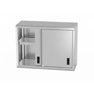 HENDI Wandschrank mit Schiebetüren 80 x 30 x 60 cm
