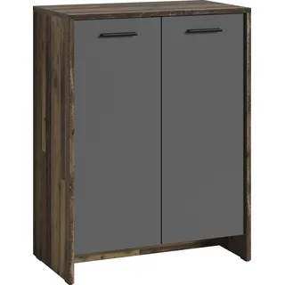 byLIVING Ben 63 x 83 x 35 cm grau / grau matt