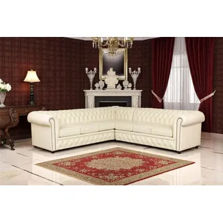 XL Chesterfield Wohnlandschaft Ecksofa Greenfield Deluxe Eckcouch UVP*7.990 €