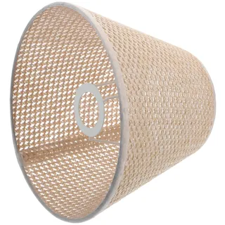 Mobestech 1 Stück Lampenschirm aus Rattan Lampenschirm gewebt Schreibtisch modern Weiden Lampenschirme aus Korbgeflecht für Tischlampen Lampenschirme aus Rattan für Tischlampen Sport Golden