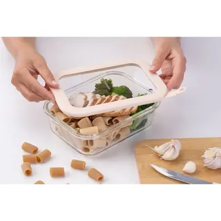 Fackelmann x Pamela Reif Frischhaltedose in Beige - 1,05 l
