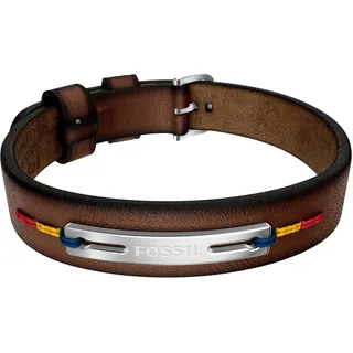 Fossil Everett Armband Blau/Braun 26 cm