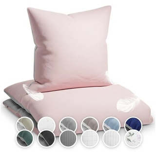 Bettwäsche »Soft Wonder-Edition Bettwäsche 135x200 cm«, sleepwise, Mikrofaser-Fleece, 2 teilig, Mikrofaser Bettbezug Set mit Kissenbezug Kissen Hüllen Bettzeug rosa