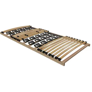 Mid.you Tellerlattenrost, Holz, Birke, 5-Zonen, 140x200 cm, Lga, Made in EU, FSC Mix, Über- und Sondergrößen erhältlich, Federholzleisten verleimt, Tellerauflagen, bewegliche Leistenlagerung, Federleisten mit Triokappen, individuelle Liegehärteeinstellung, alternative Größen erhältlich, Schlafzimmer, Lattenroste, Tellerlattenroste