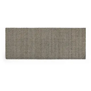 HAY Haze Outdoor-Teppich 80 x 200 cm Schwarz