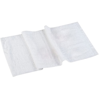 KAREN66 Handtuch Set 30 × 60 cm - 1/3/6 Pack Weiß Handtücher, saugfähig, sauber und leicht zu reinigen, Baumwolle, weich, geeignet für Küche, Badezimmer, Wohnzimmer (1er Pack, One Size)