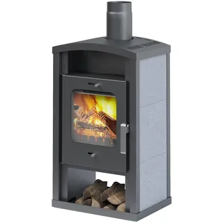 Accente Umea 4.0 GTS Kaminofen Granit Grau 6 kW