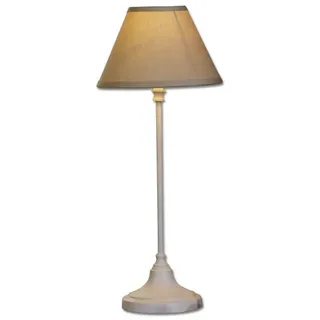 Mirabeau Tischleuchte Tischlampe Swindon beige/antikweiß beige