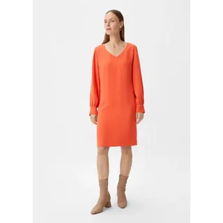 Comma, Kleid Minikleid Orange 34