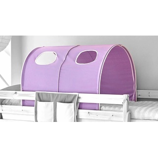 Ticaa Betttunnel B/H/L: 89 cm x 75 100 weiß Kinder Kinderbetten Kindermöbel
