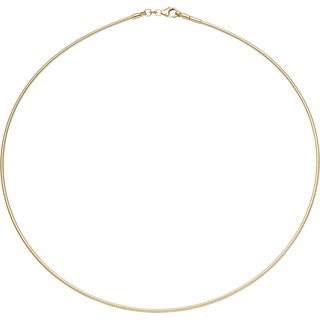 Halsreif JOBO Halsketten Gr. Gelbgold 333, Länge: 45 cm, goldfarben (gelbgold 333) Damen Halsketten