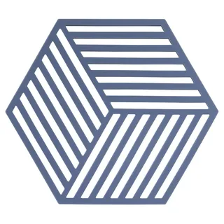 ZONE Denmark Hexagon Untersetzer, Denim