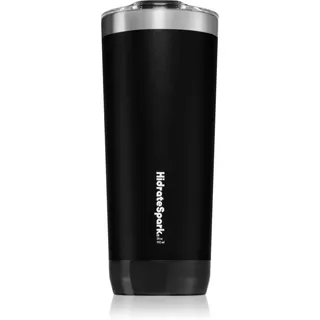 HidrateSpark PRO Tumbler intelligente Thermosflasche mit Strohhalm Farbe Black 592 ml