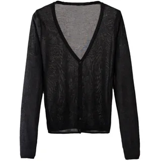 ORDOBO Sommer-Strickjacke Für Damen - Frühling Vintage V-Ausschnitt Langarm Gestrickte Dünne Pullover Sonnenschutz Kleidung Mantel Mode Lässig Einfache Tops Büro Oberbekleidung
