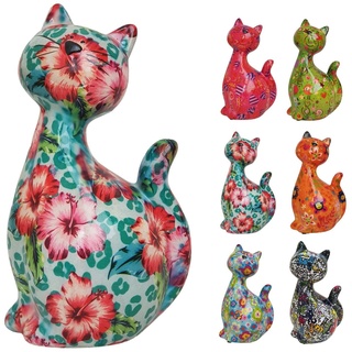 netproshop Spardose Katze aus Keramik Pomme Pidou, Auswahl:KatzeCaramel/Malventraum