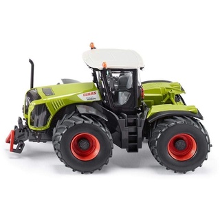 siku 3271, Claas Xerion 5000 Traktor, 1:32, Metall/Kunststoff, Grün, Achsschenkellenkung und Kupplung