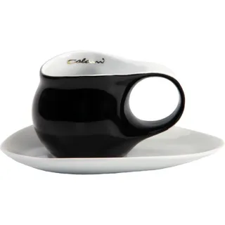 Luigi Colani Porzellan Espresso, Schwarz, Keramik, Kaffee & Tee, Tassen, Espressotassen
