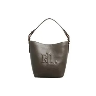 Lauren Ralph Lauren Beuteltaschen - Witley Bucket Bag Medium - Gr. unisize - in Grün - für Damen
