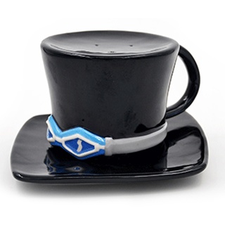 Roffatide Anime One Piece Kaffeetassen Sabo Hut Keramik Kaffee Tee Milchtasse Büro Tasse Geschenk oder Souvenir für Weihnachten Geburtstag