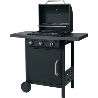 Tepro Gasgrill Tepro Gasgrill Ashford Grillfläche: 45 x 36,8 cm, Deckelthermometer standfest schwarz