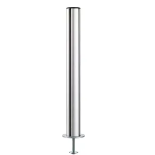 Novus Dahle 961+0119+000 Monitorhalterung, Metall, Silber, 84,5 x 5,1 x 5,1 cm