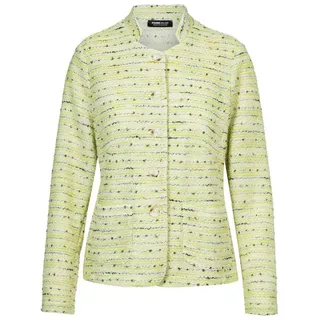 FRANK WALDER Jackenblazer - Jacke Damen - Blazer - Kurzjacke - Boucle Jacke Damen gelb 48