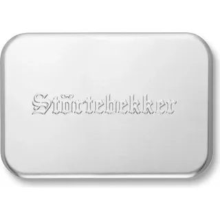 Störtebekker Shaving Accessories Premium XL Seifendose Aluminium Grau/Rosa