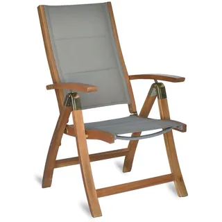 Merxx Acapulco Klappsessel 61,5 x 68 x 110,5 cm braun